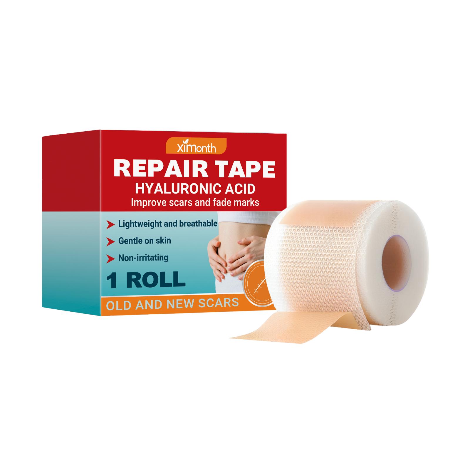 

XIMONTH Пластыри для ухода за рубцами, Мягкая формула 24-часовые дышащие и благоприятные для кожи Уменьшают гипертрофические рубцы