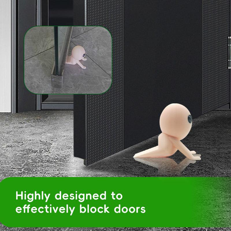 Türstopper Dekorativer Türstopper Miniatur Flexibel 3D-Druck Figur Rutschfestes Ornament für Schlafzimmer Wohnheimzimmer Reisen Mietwohnungen