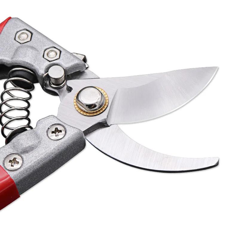High Carbon Steel Aviation Aluminum Alloy Garden Tools 60HRC Blade Outils Manuels Bypass Pruning Shears For Bonsai Flowers