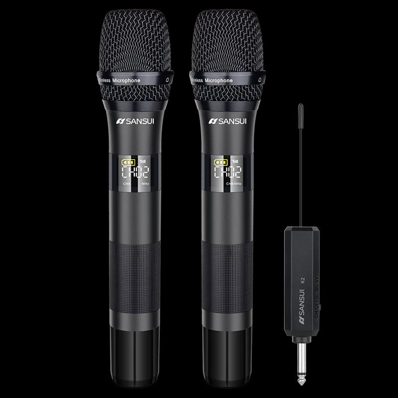 

Sansui K12 Dual Wireless Microphone System