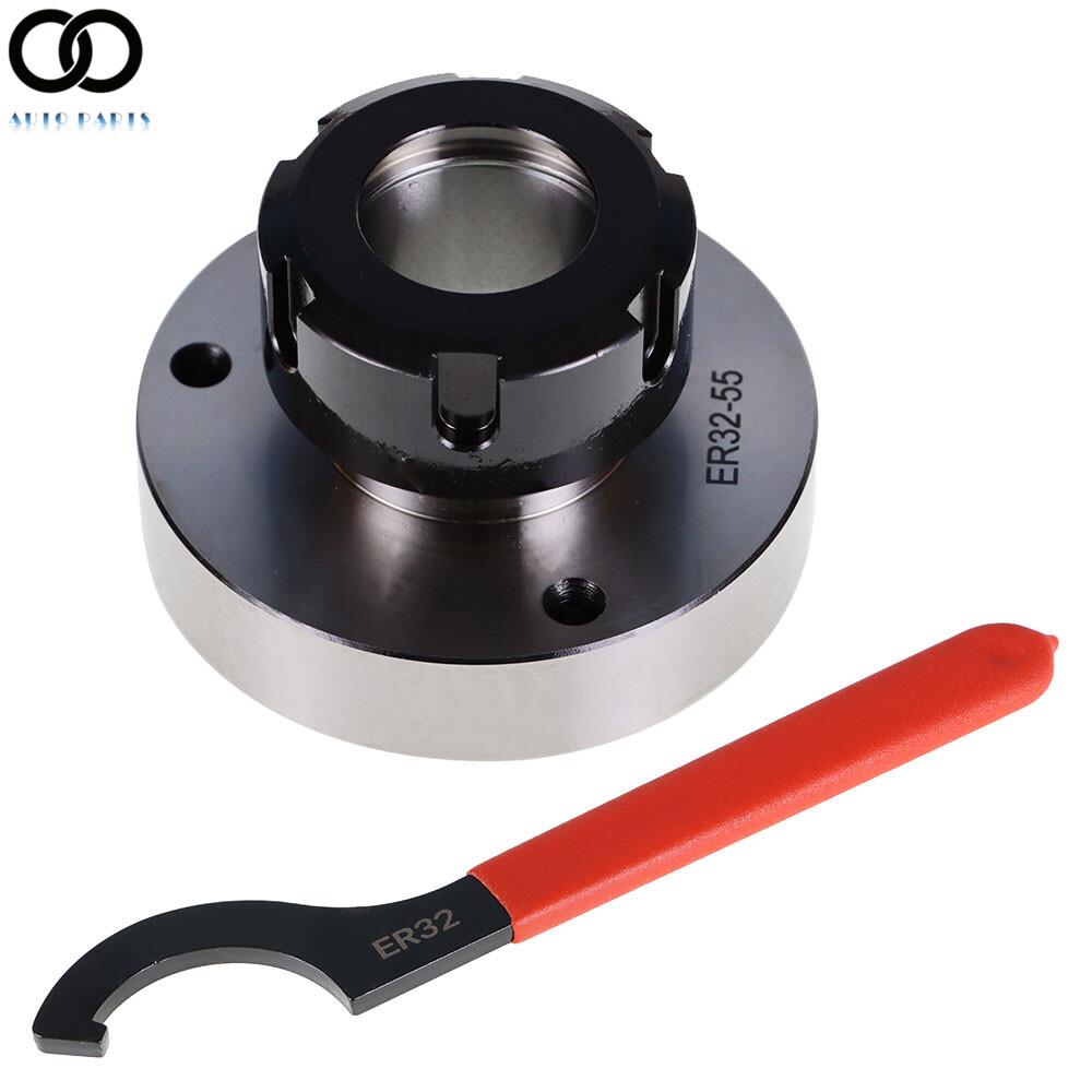 Collet Chuck ER-32 80mm Diameter Bearing Steel Compact For Milling Lathe