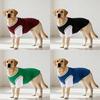 Breathable Mesh Dog Clothes: Faux Two-Piece for Medium To Large Breeds, Ideal for Golden Retrievers & Labradors, Spring/Summer.