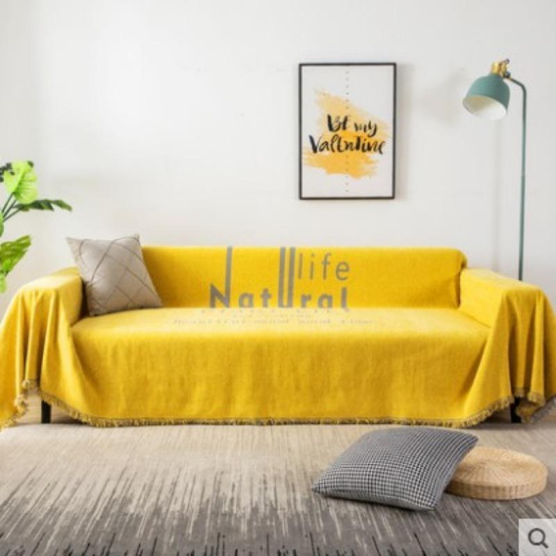Sofa Towel Full Cover Sofa Cover Cloth Cover Cover Towel Cloth Cushion Blanket All-inclusive Universal Nordic Style Ins Style