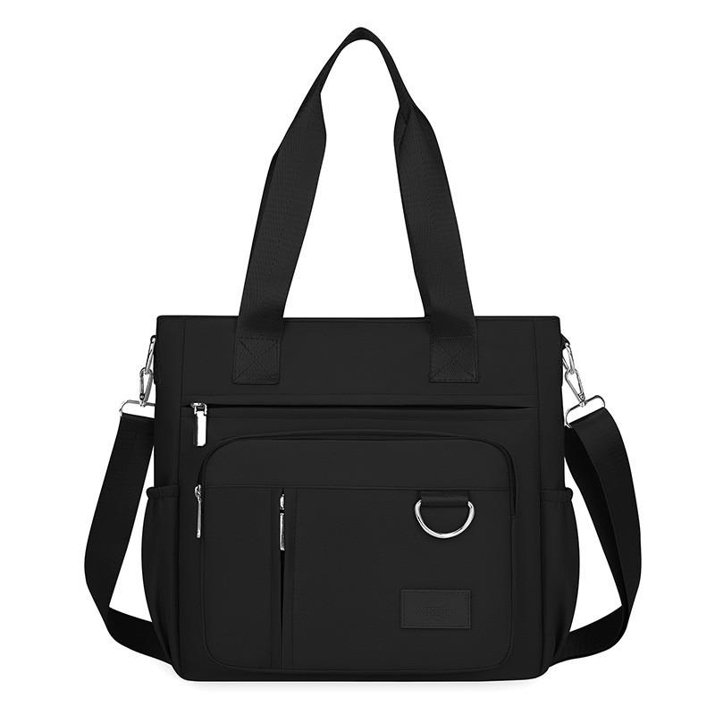 Nylon Bag For Women With Multiple Pockets And Zipper Closure For Daily Use