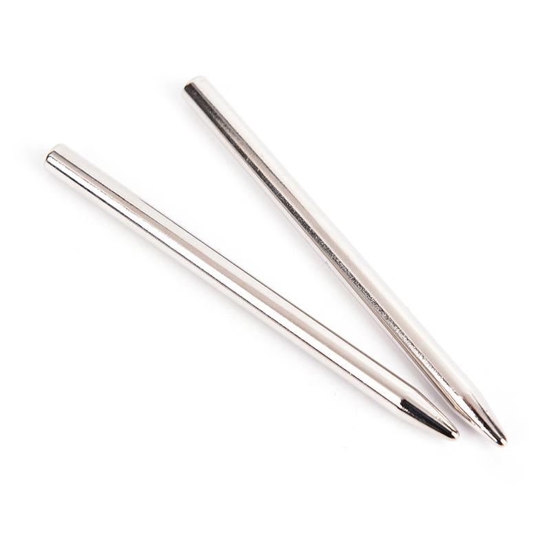 2pcs paracord fids lacing stitching weaving needles stainless steel//coppe/_jn