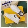 2025 Ulzzang White Sneakers: Thick-Soled, Casual Hong Kong & Harajuku Style Sports Shoes for Men
