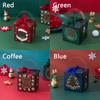 Cookie Candy For Chocolates Little Gift Packaging Candy Box Christmas Paper Bag Xmas Party Favors