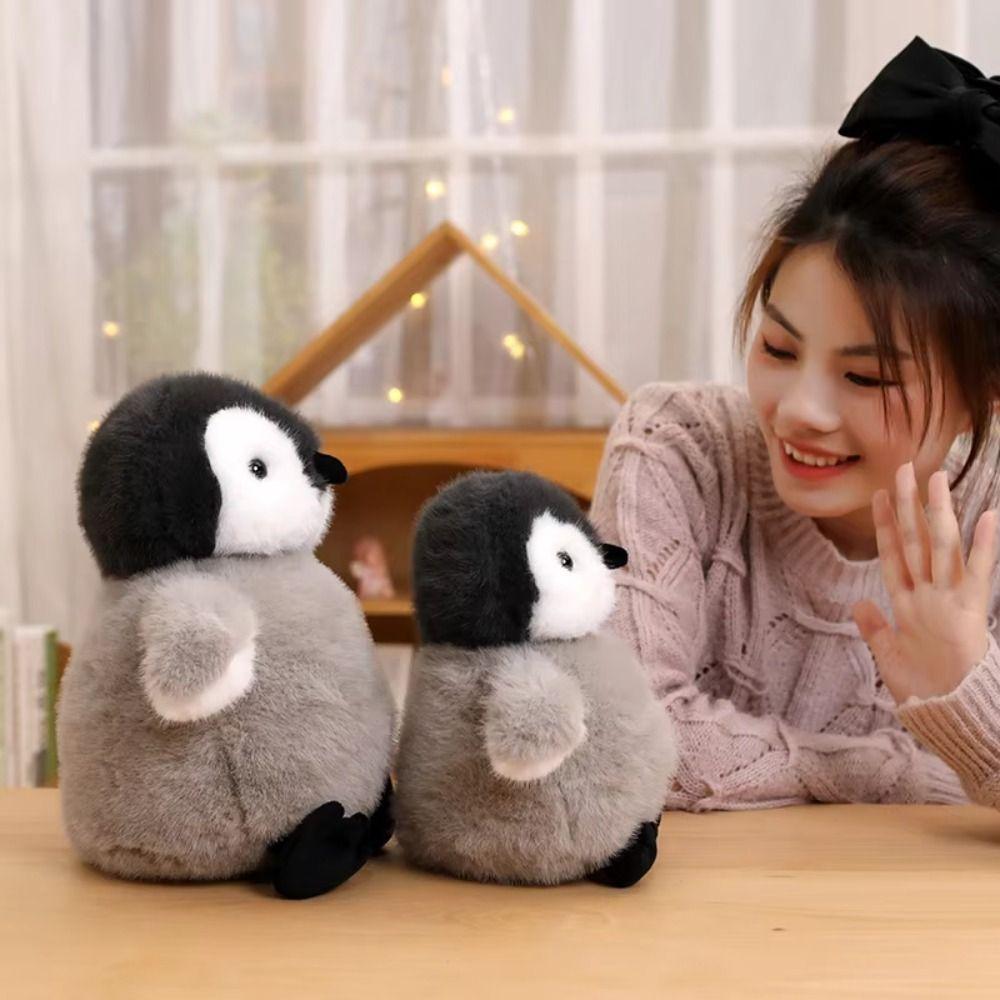 Fluffy Stuffed Small Penguin Doll Marine Animal Penguin Plush Doll Polar Bear Plush Toy Kid Gift