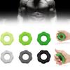 Hand Massage Grip Finger Strength Exercise Training Rehabilitation Silicone Ring