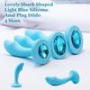 Silicone Anal Plug for Woman 3 Sizes Butt Plug Crystal Base Analplug Sex Toys For Woman Men Anal Toys Anal Dildo Adult Toys