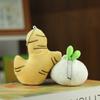 Realistic Plush Garlic Keychain Stuffed Vegetable Toy Cute Mini Bag Charm 8-16 Cm