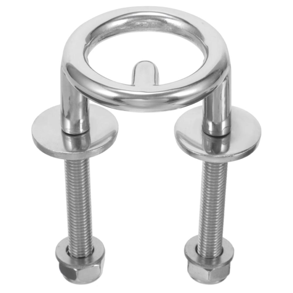 Marine Grade Marine Tow Hook Stainless Steel Boat Tow Accessory  Skiing Accessories