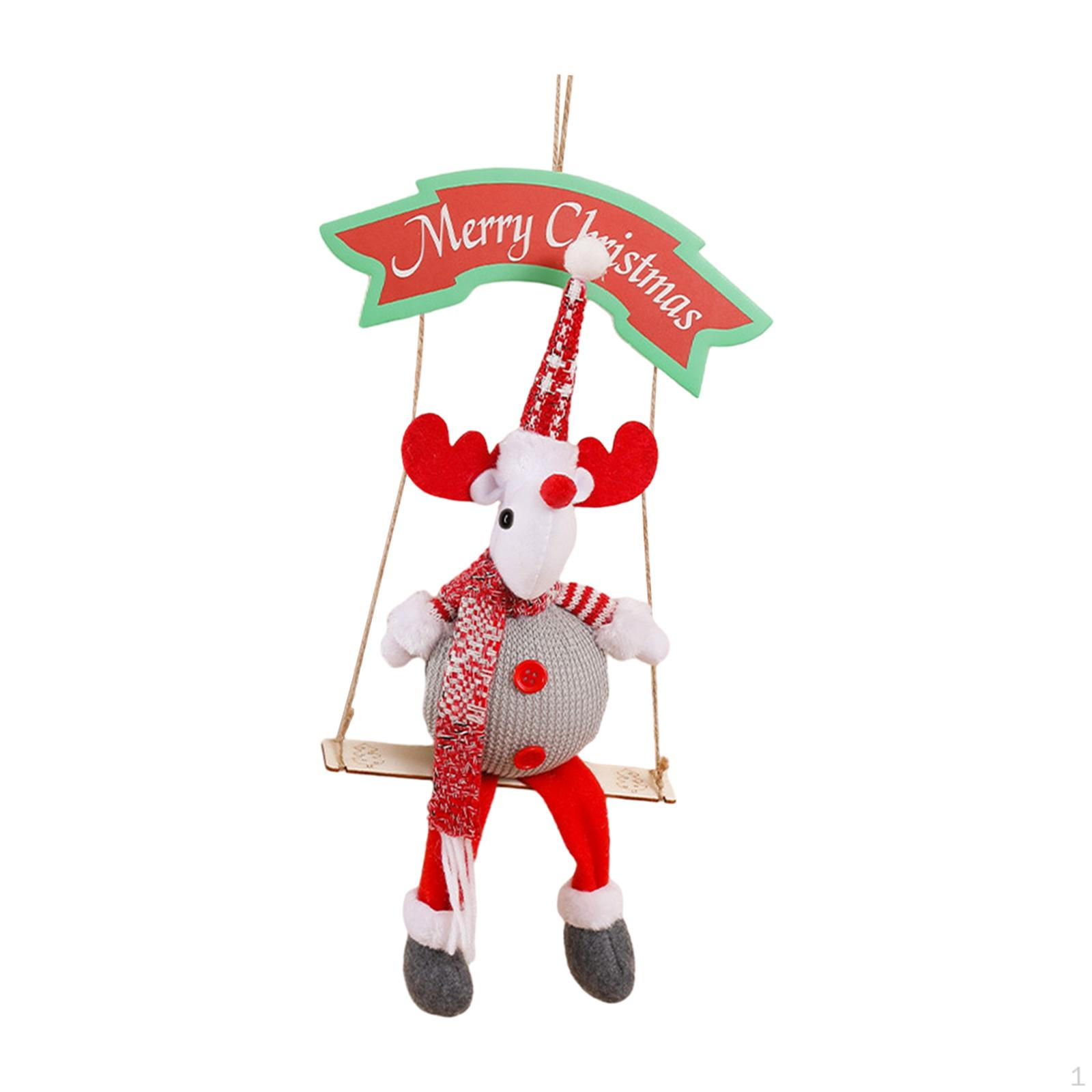 

Рождественская кукла качели елочное украшение игрушка для камина Deer
