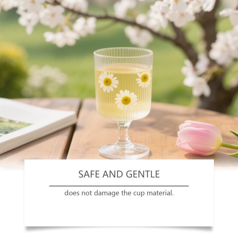 Effervescent Cup Cleaner Deep Cleaning Tablets for Tea Coffee Stain Removal Compact Size for Home Kitchen Travel Use