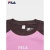 Fila Women's Yang Mi Collection Color-block Knit Long Sleeve T-Shirt