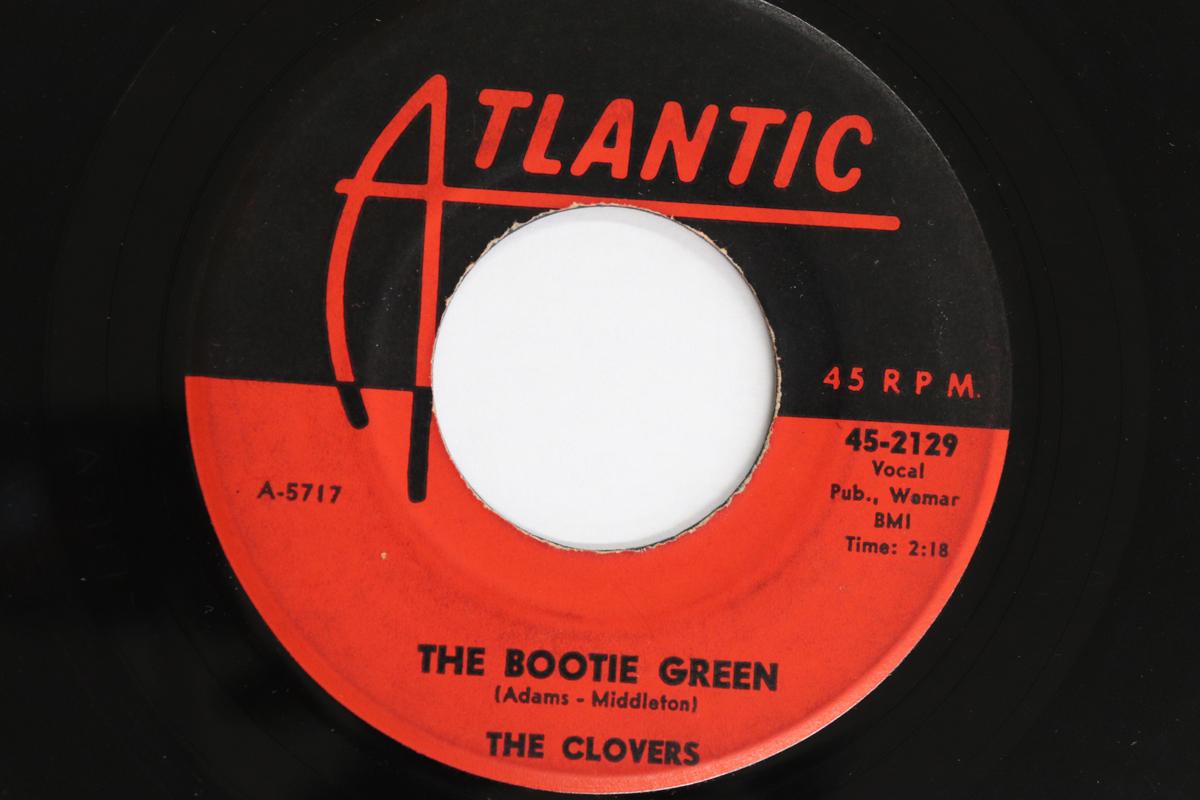 

7inch Record CLOVERS - Bootie Green / Drive It Home 452129 ATLANTIC 1961 US Soul/Funk Used
