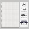 A5/B5 Detachable PP Student Notebook, Loose-leaf Multi-hole Binder
