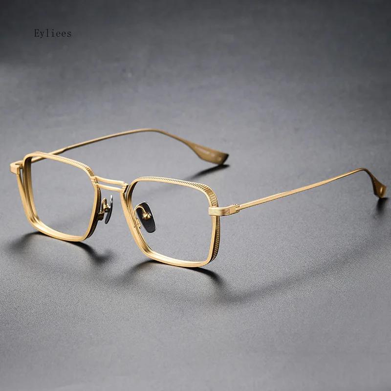 Classic Square Shape Finished Myopia Glasses for Men Women Business Style Prescription Glasses 0~-5.0 Diopter clear glasses