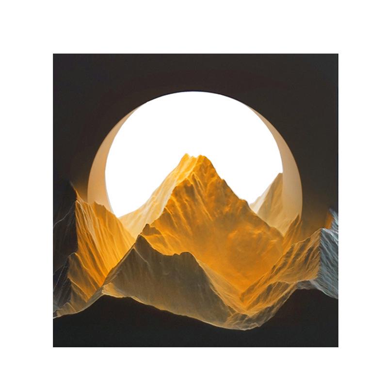 

Аромалампа та нічник Золота Гора - Керамічний дифузор та подарунок для дівчат