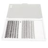 240pcs Faux Lash Extensions Set 12 Rows Varied Lengths Flat Roots Tapered Ends Mixed Individual False Eyelashes