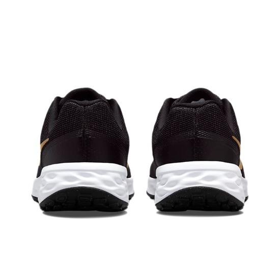 Nike Revolution 6 GS Black Metallic Gold DD1096-002