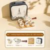 5/7pcs Ceramic Lucky Cat Teapot Set Japanese Style Bubble Tea Set Kung Fu Tea Pot Set  Office