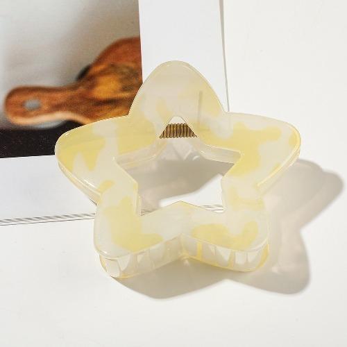 High-end Smudge Small Hairpin Female High Ponytail Plate Hair Clip Flower Square Grab Clip Hair Accessories