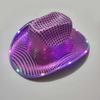 Party Space Cowgirl LED Hat Flashing Light Up Sequin Cowboy Hats Luminous Caps Halloween Costume Gifts F017