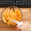 1/4 pz Clip per Snack Pigri Bacchette per Dita Mantengono le Mani Pulite Porta Patatine per Giocare Mangiatore di Cibo Monodattilo
