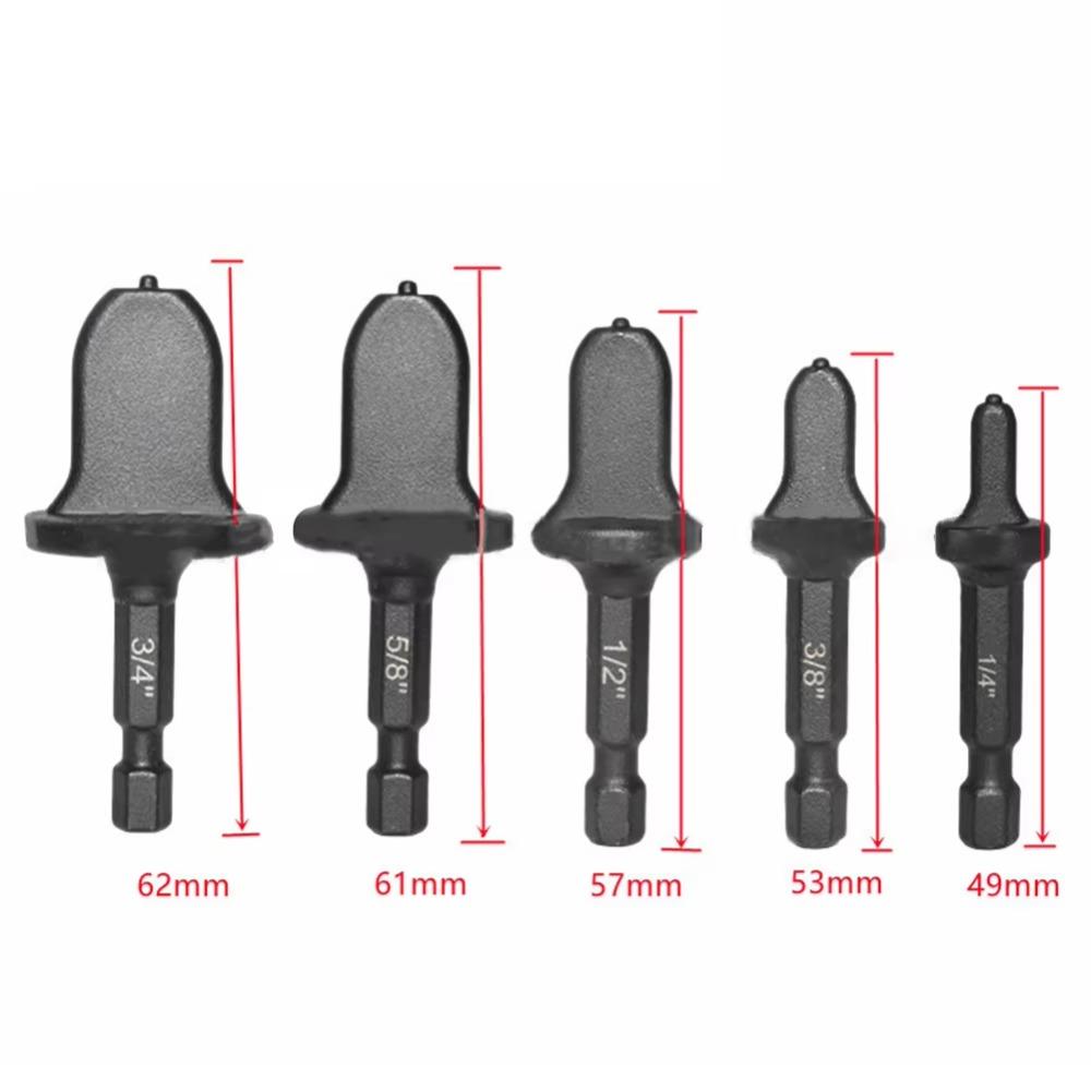

5/6 шт. Ручной расширитель медных трубок, шестигранная ручка, развальцовочный инструмент, расширитель отверстий для труб 5Pcs