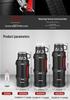 Large-Capacity Portable Thermos, 316 Stainless Steel, 3L & 5L Options, Ideal for Car Travel & Outdoor Use.
