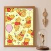 Diamond Painting Kit Unframed, Winnie The Pooh Classic Style Home Decor Craft, Perfect Gift Idea