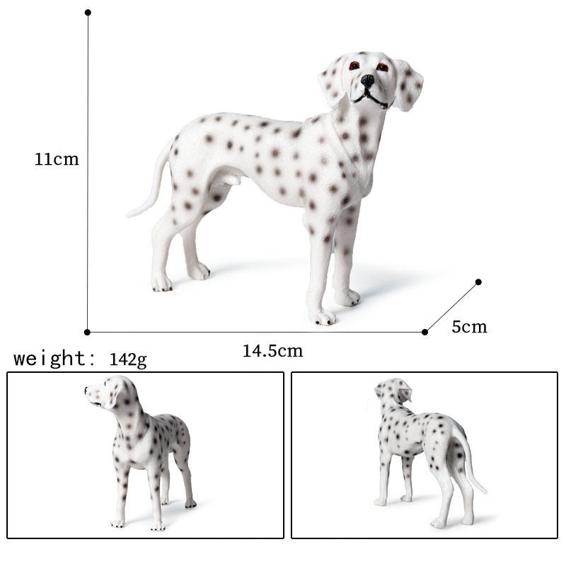 Simulation  Dog Miniature Figurine Lovely Bulldog Doberman Husky Corgi Shiba Dalmatian Model Home Garden Decor Ornaments