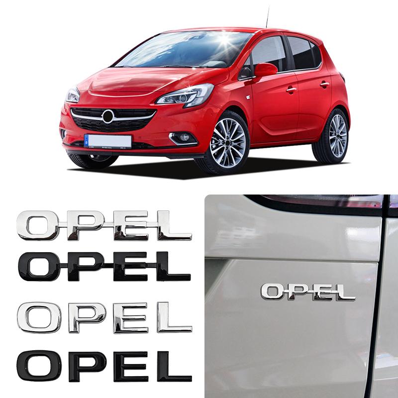 Adesivo Logo Lettere Distintivo Posteriore per Bagagliaio Auto in ABS 3D per Opel Insignia Astra J F Antara Meriva Zafira H G Corsa Accessori