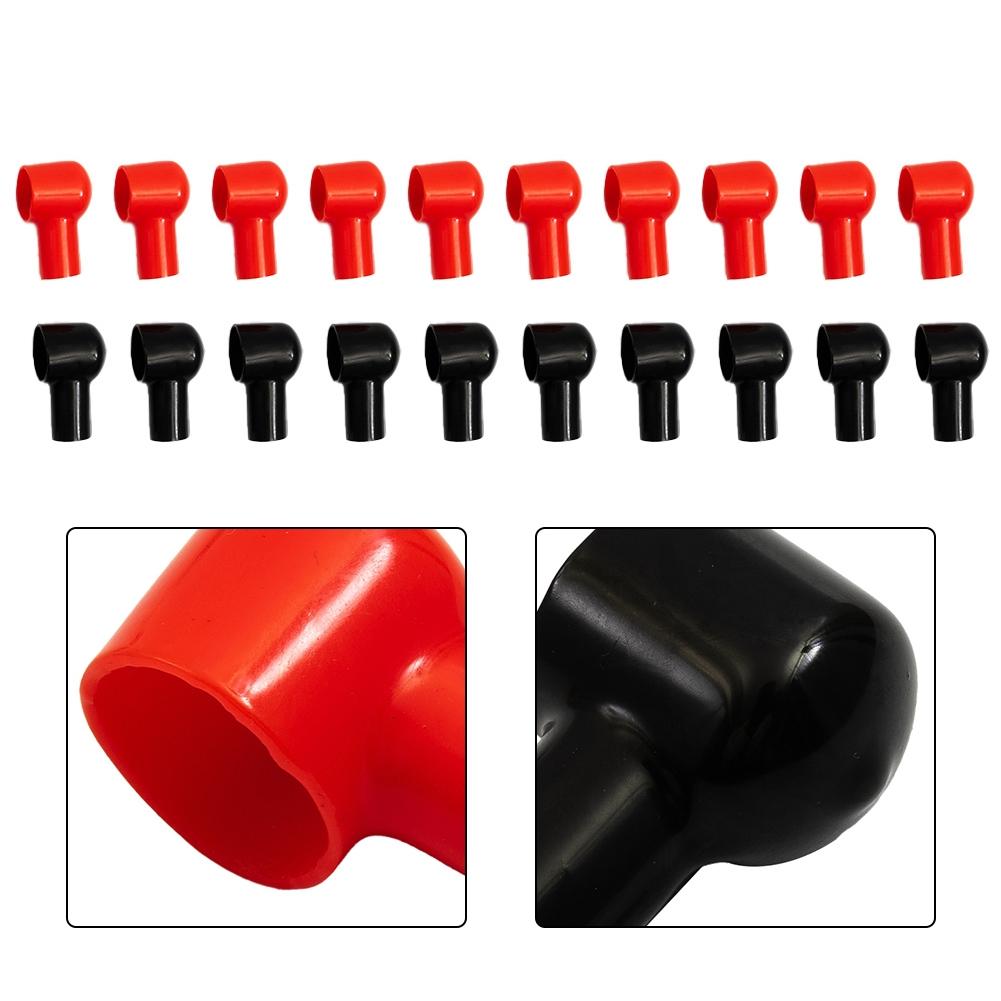 20PCS Battery Insulation Cover Insulation Rubber Skin