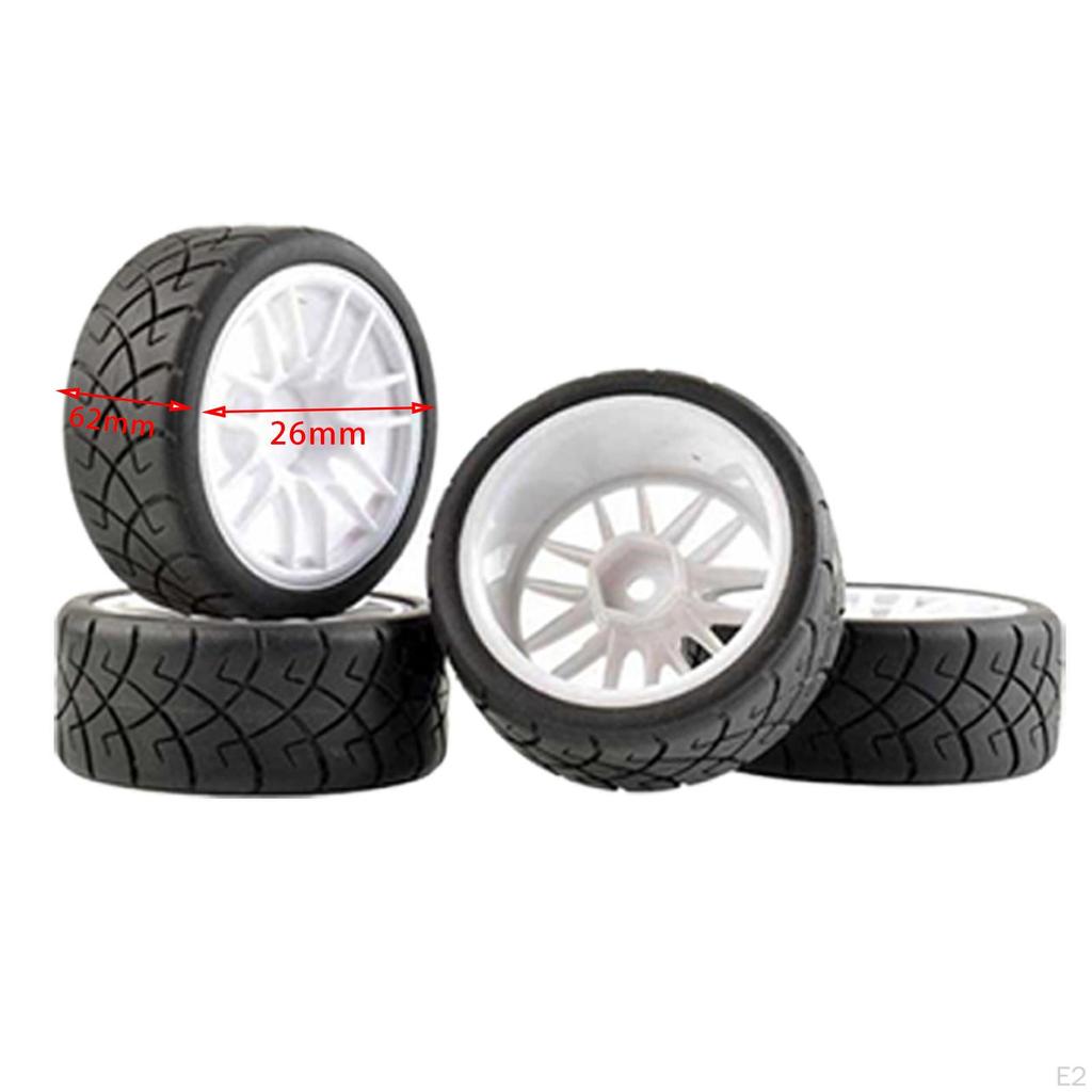 1:10 RC Race Car Tire Truck for 144001 124018 124019 Model Upgrade Parts