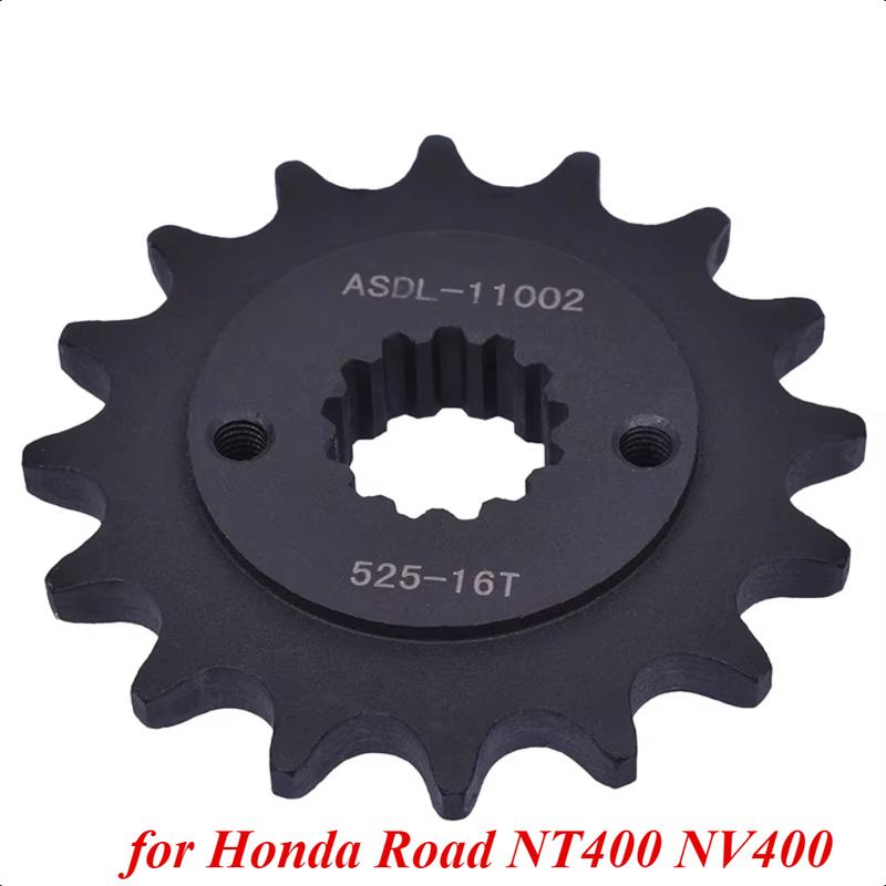 525 16T Front Sprocket Gear Staring Wheels for Honda Road NT400 NV400 NV Steed 400 NC26 VLX400 VLX Shadow 400