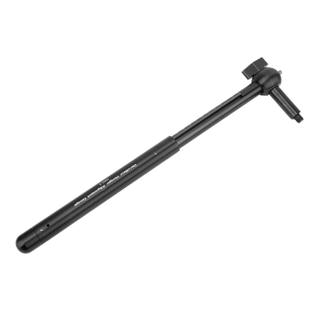 

Инструменты для калибровки заднего крючка для велосипеда, калибровочный датчик для выравнивания переключателя передач для горного велосипеда, черный чёрный