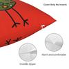 Pillow Case Christmas Humor Polyester Pillow Cover Novelty Cushion Cover Custom DIY Pillowcases For Chair Sofa Home Decoration