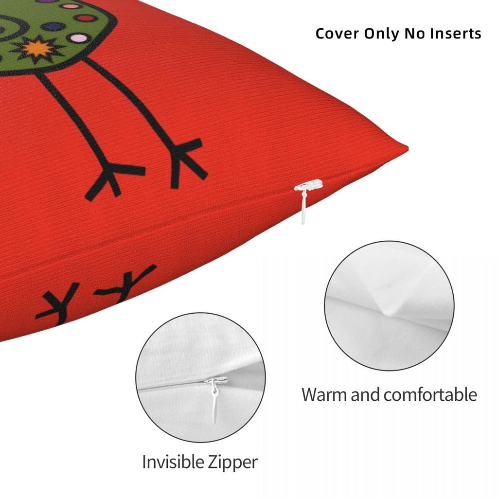 Pillow Case Christmas Humor Polyester Pillow Cover Novelty Cushion Cover Custom DIY Pillowcases For Chair Sofa Home Decoration