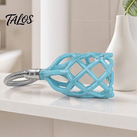 Handheld Shower Head Head, 3D Printed Hollow Woven Rainfall Sprayer, Clog-Free Bathroom Easy Clean Installation Accessory