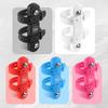 Bike Water Bottle Mount Adapter with Screws Wrench Adjustable Silicone Strap No Drill Bicycle Frame Seat Tube Water Cup