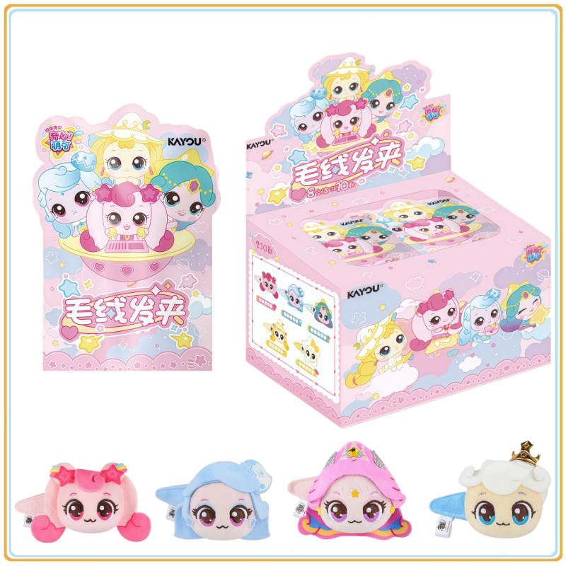 Original KAYOU Teenieping Girl Hairpin Series Blind Box Anime Character Doll Collection Decoration Fashion Toys Gifts