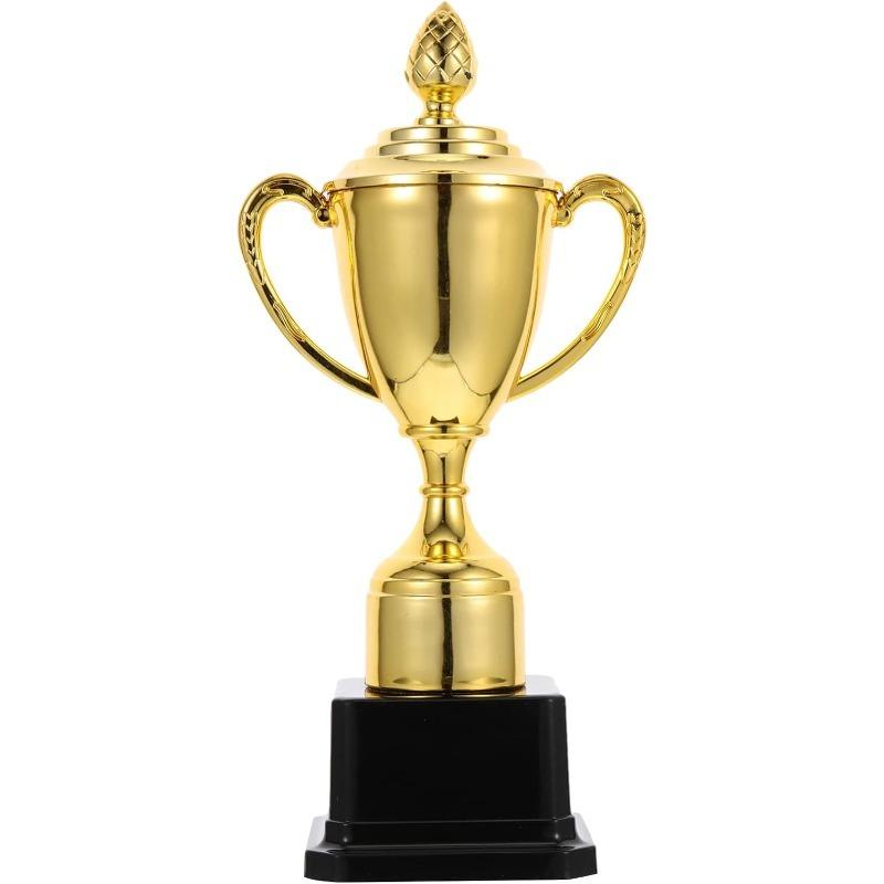 Gold Award Trophy Cup Large Trophy Props First Place Winner Award Trophies Prize Cup Toy for Party Favors Sports Event Game Rewards золотой