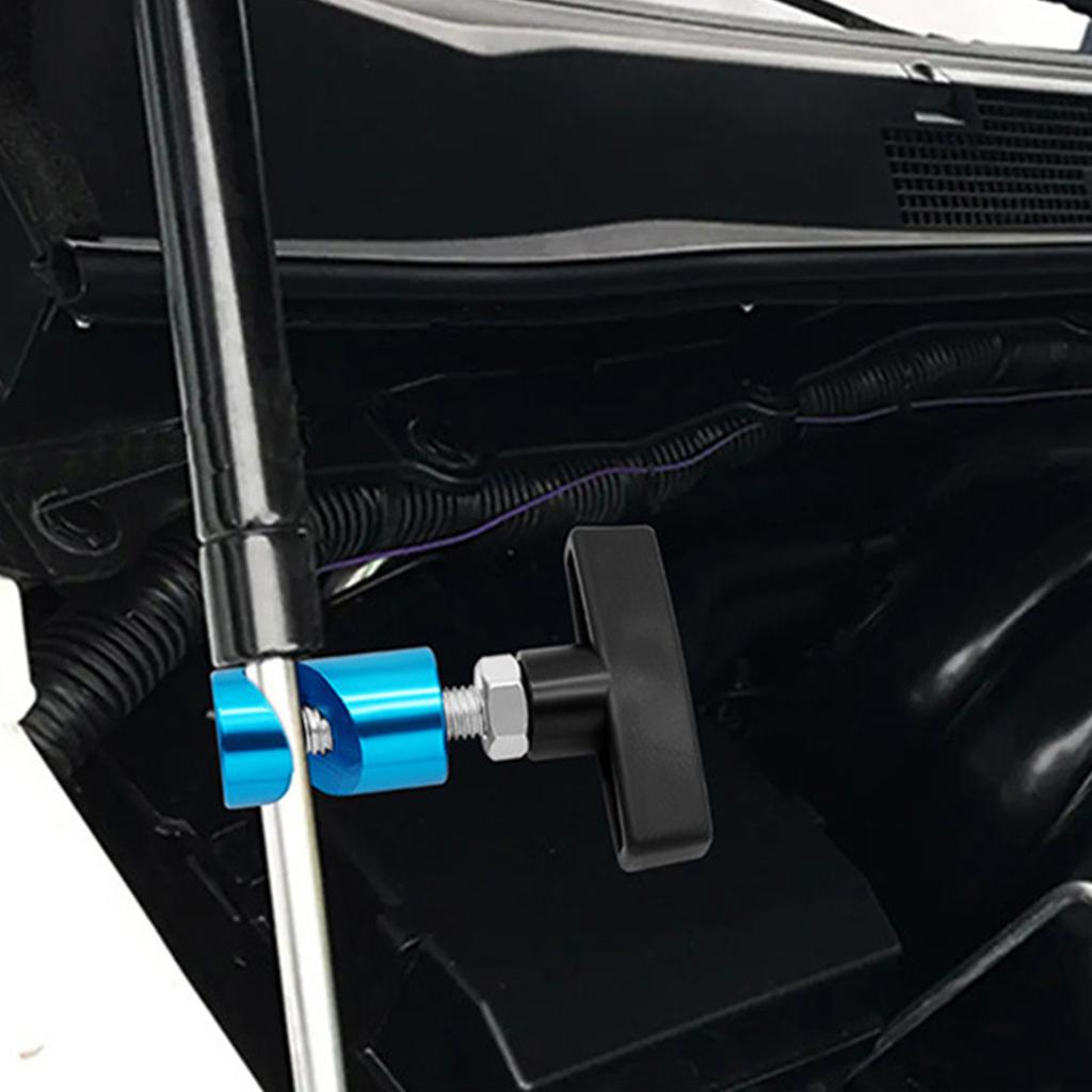 Car Hood Lift Bar Anti-clamping Device Durable Aluminium Alloy Support Rod Universal Lift Support Clamp