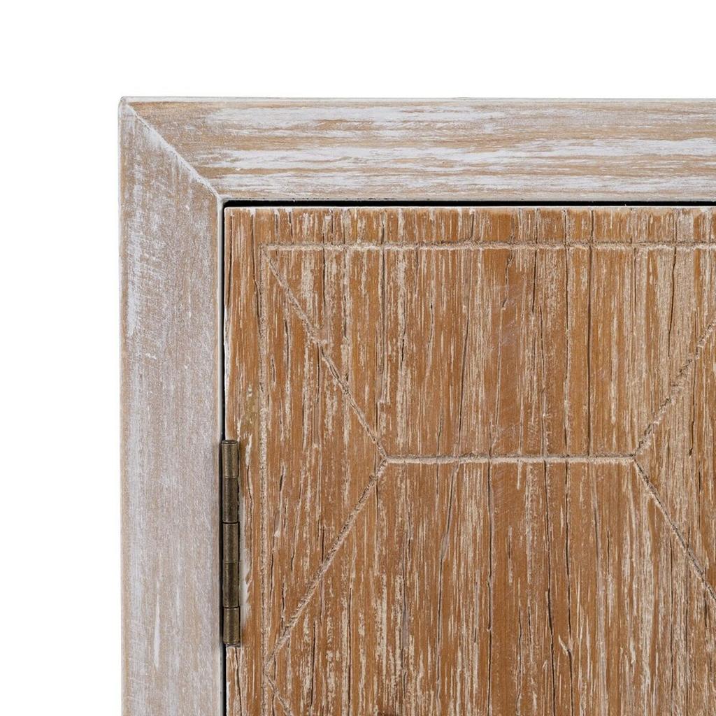 Entrance Unit with Drawers COUNTRY 90 X 35 X 80 Cm Natural White Spruce Wood MDF Wood