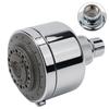 Bathroom Shower Head Multifunction Pressurized Removable Rotating Shower Head Top Sprinkler 5-setting Adjustable