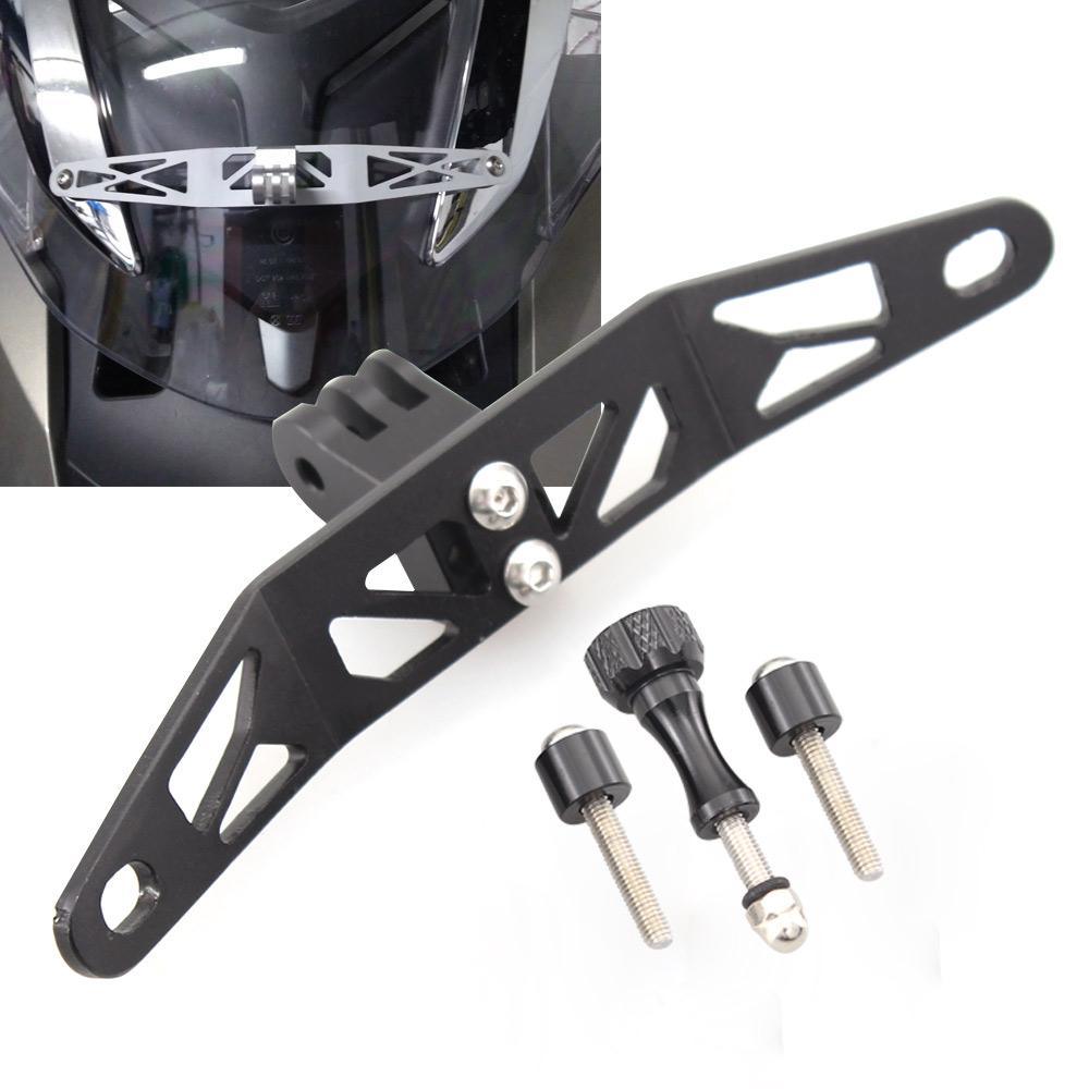 For BMW K1600B K1600GA K1600GT K1600GTL 2017-ON Motorcycle Accessories Driving Recorder Holder Camera Bracket  Aluminum Black