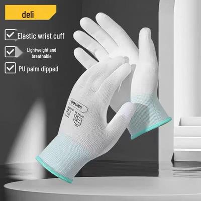 Wear-Resistant PU Coated Work Gloves