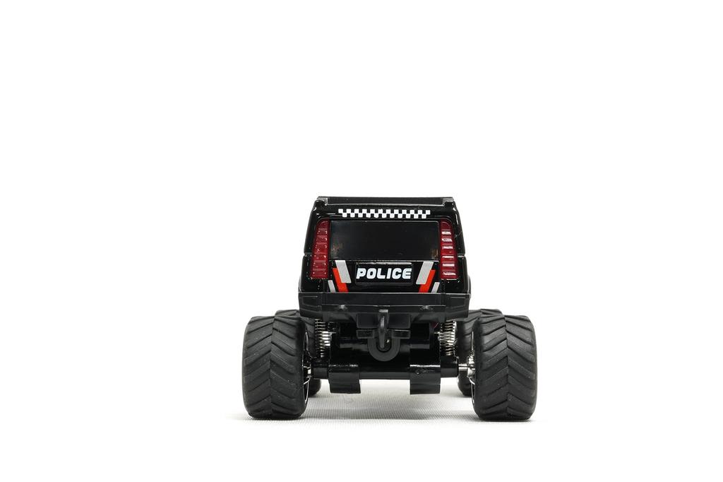 Happinet Miniature Car OFFROAD POLICE R/C G-ACTION